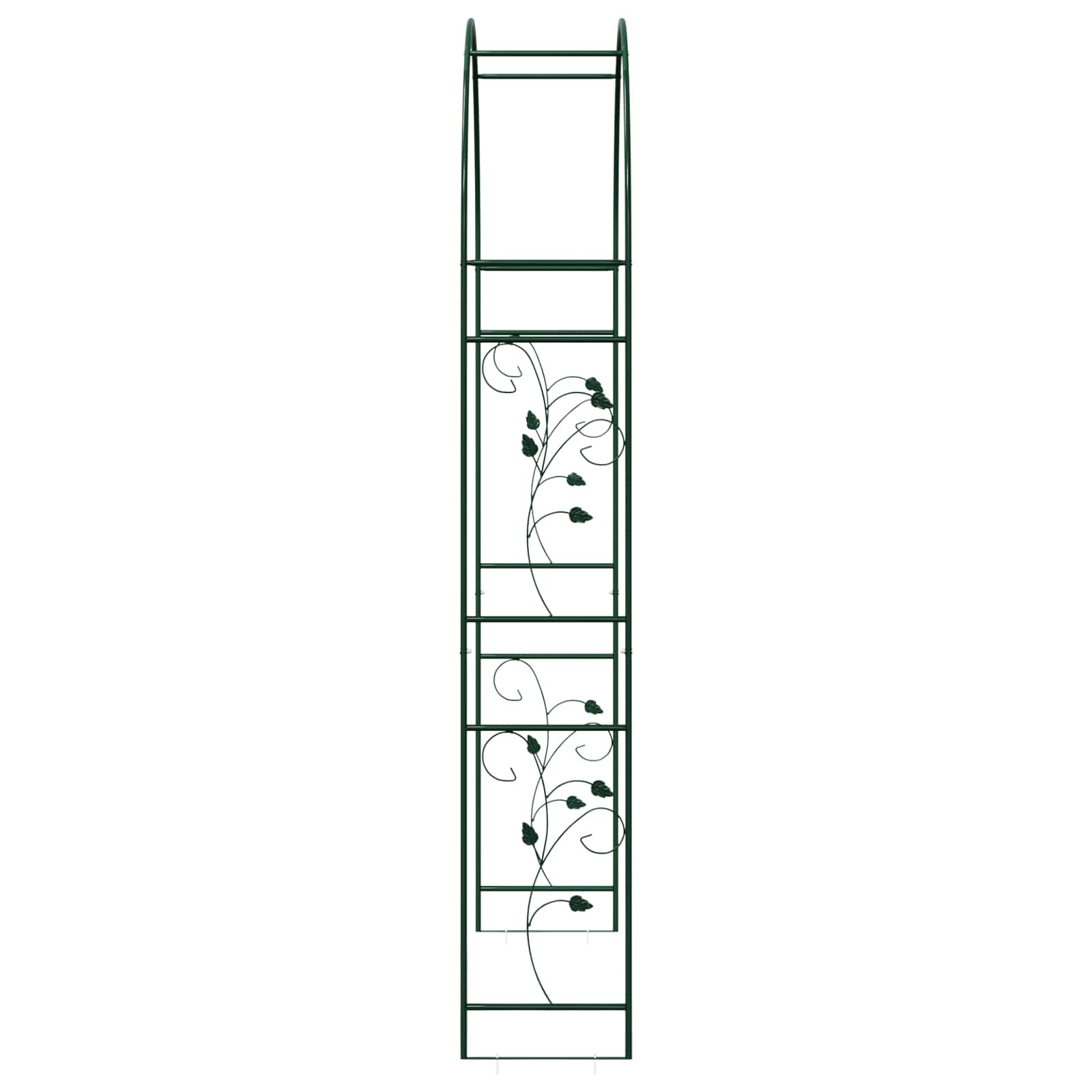 Vrtni Luk Cvjetni Zelena 115 x 37 x 231 cm