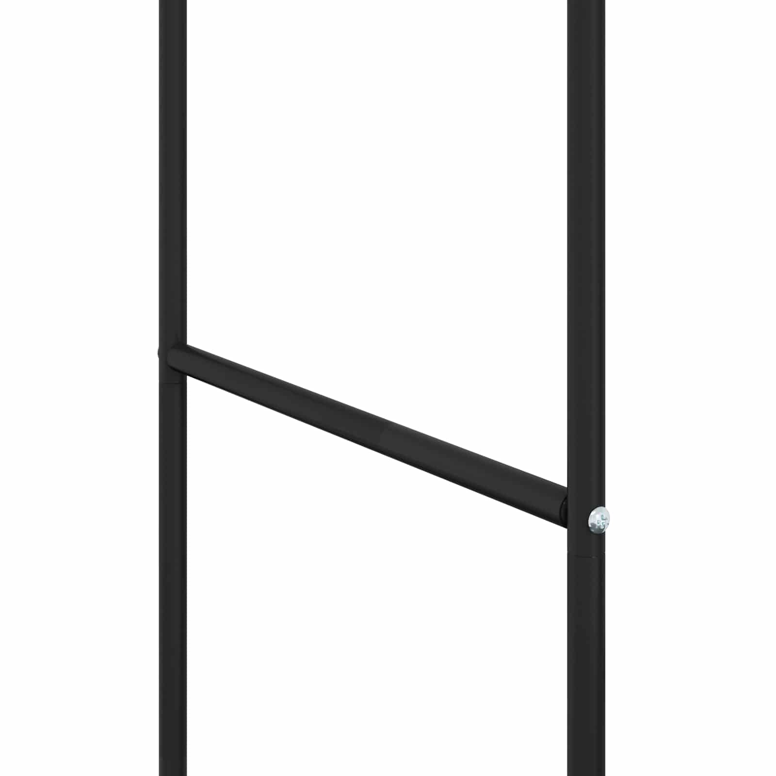 Stalak za odjeću Jednobojno Crna 80 x 53 x 156 cm