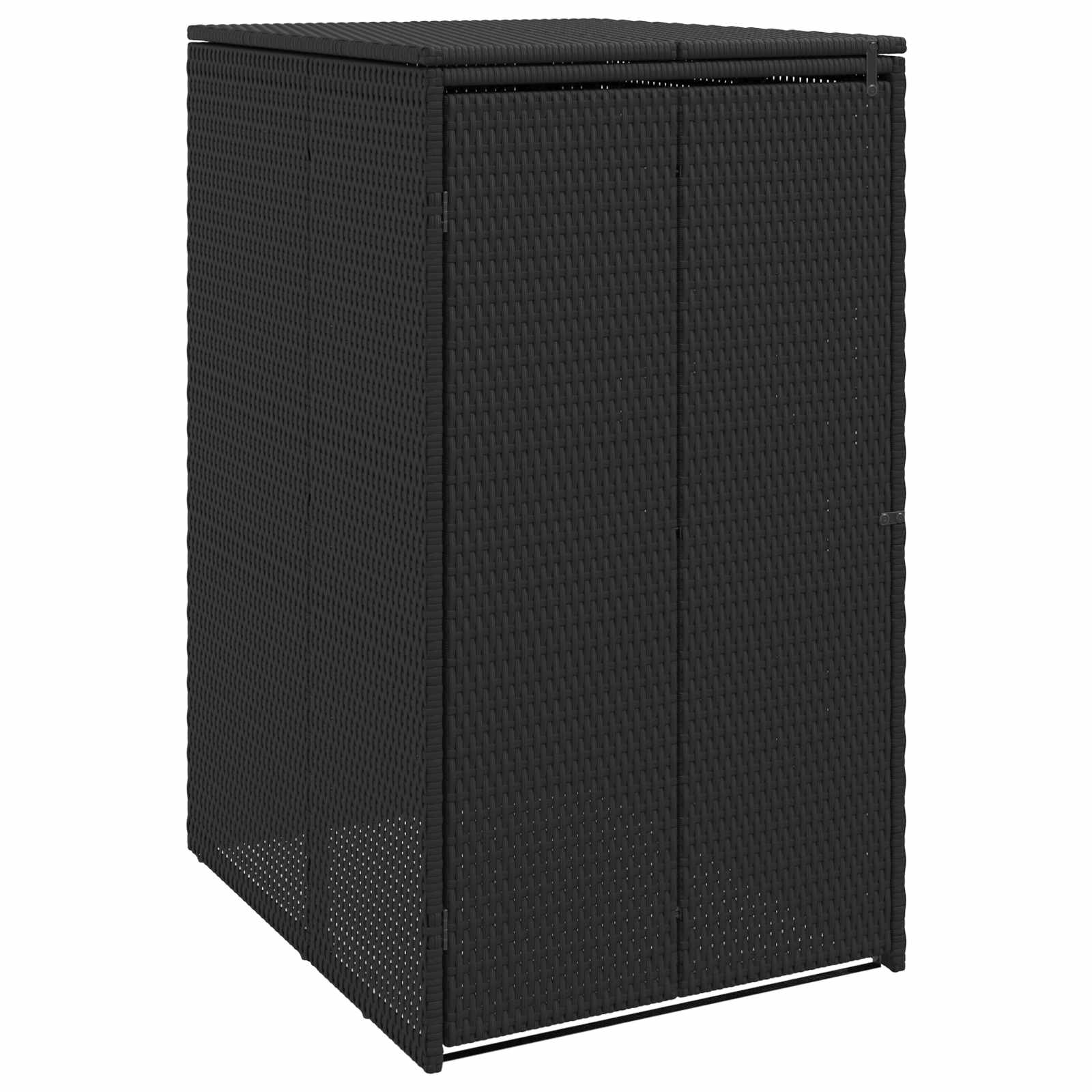 Kutija za smeće Crna 65 x 80 x 115 cm Polietilen
