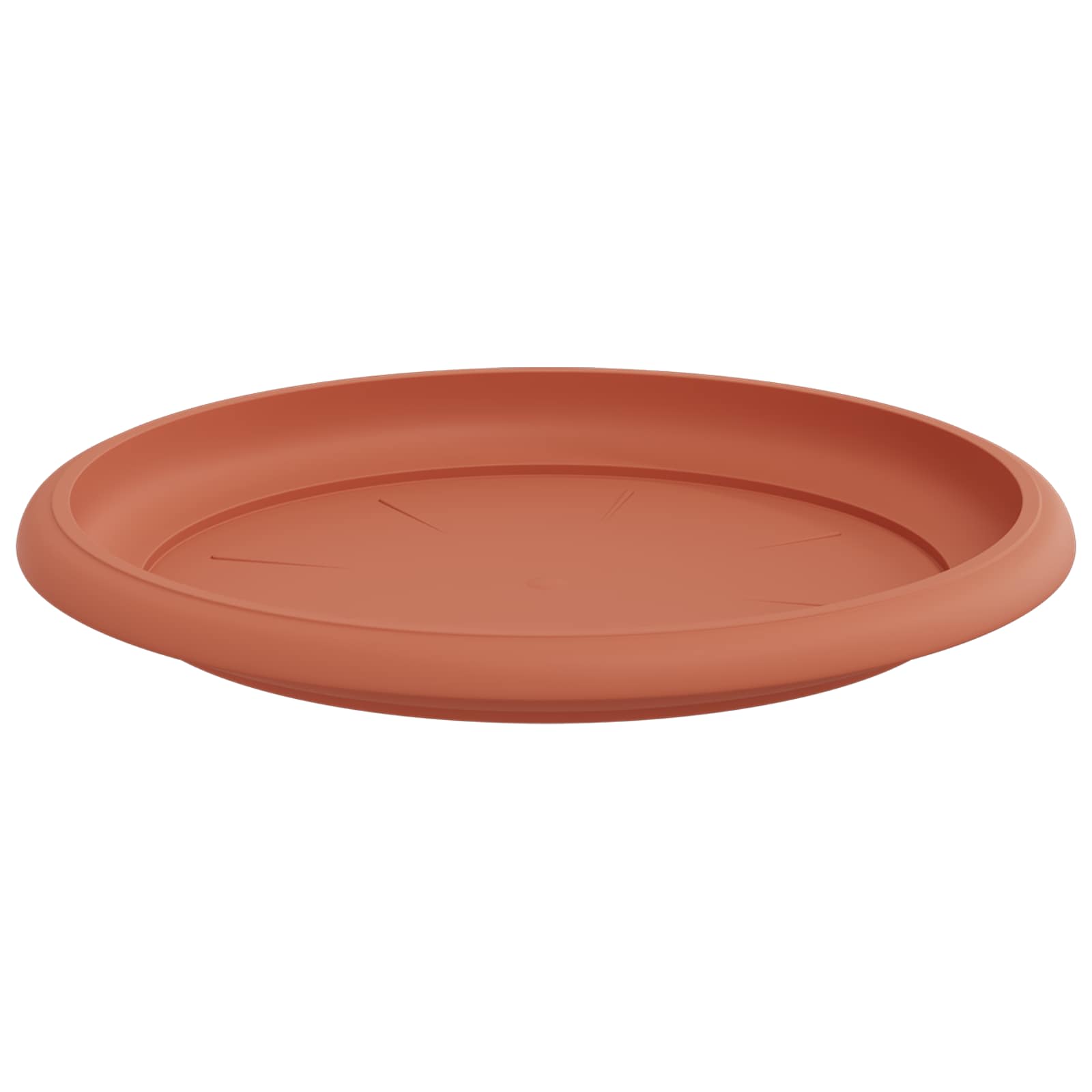 Saksije za biljke 6 pcs Crvena cigla Ø 22 x 18 cm Plastika