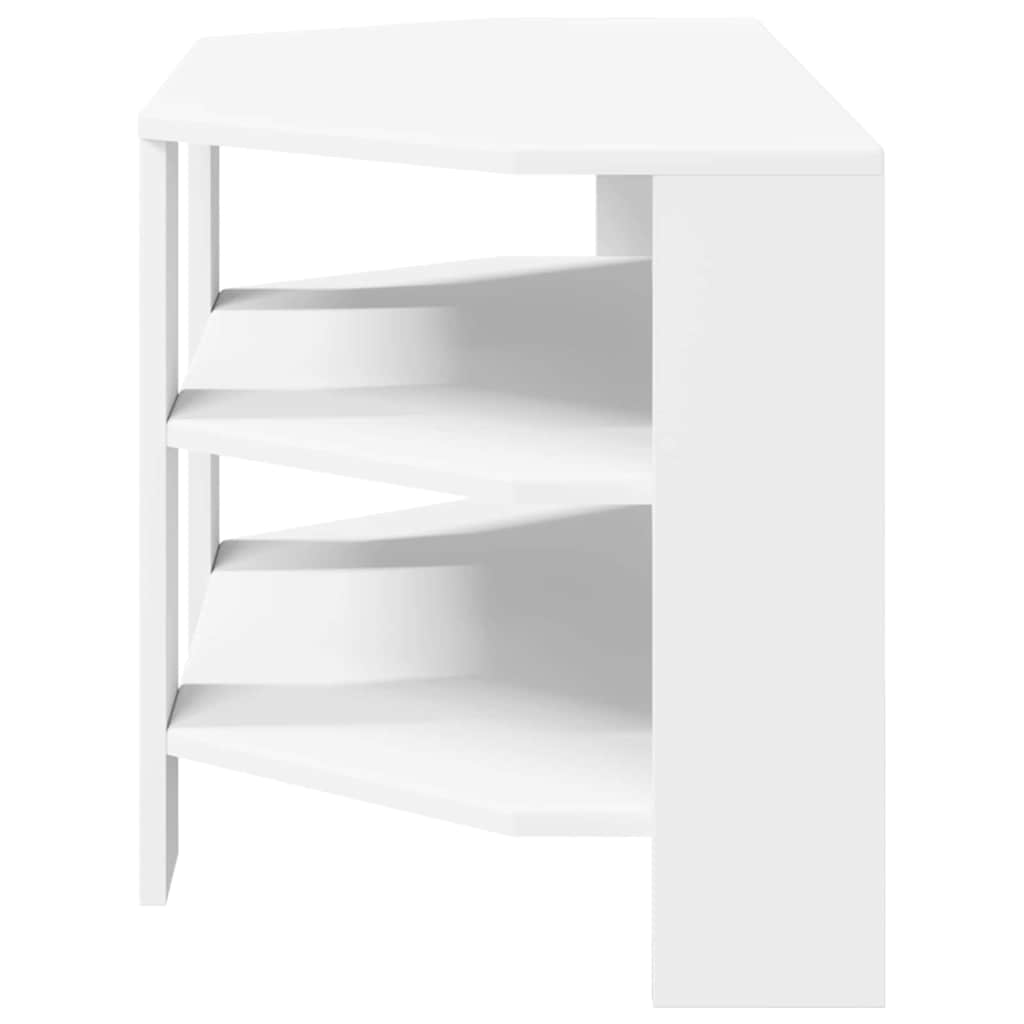 KutuskiTVormar Bijelo 102x40,5x45cm Konstruirano drvo