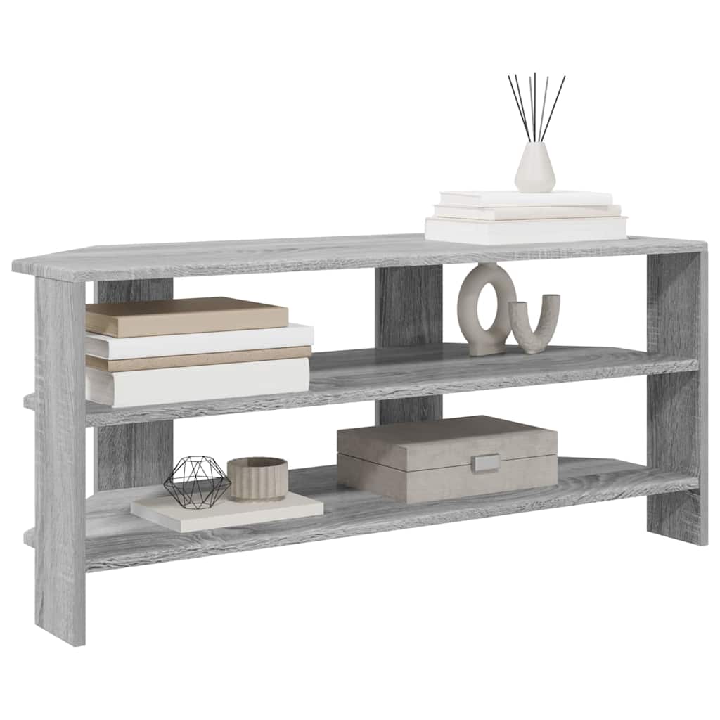 KutuskiTVormar Siva Sonoma 102x40,5x45cm Konstruirano drvo