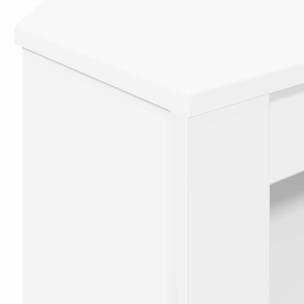 KutuskiTVormar Bijelo 102 x 40,5 x 45 cm Konstruirano drvo