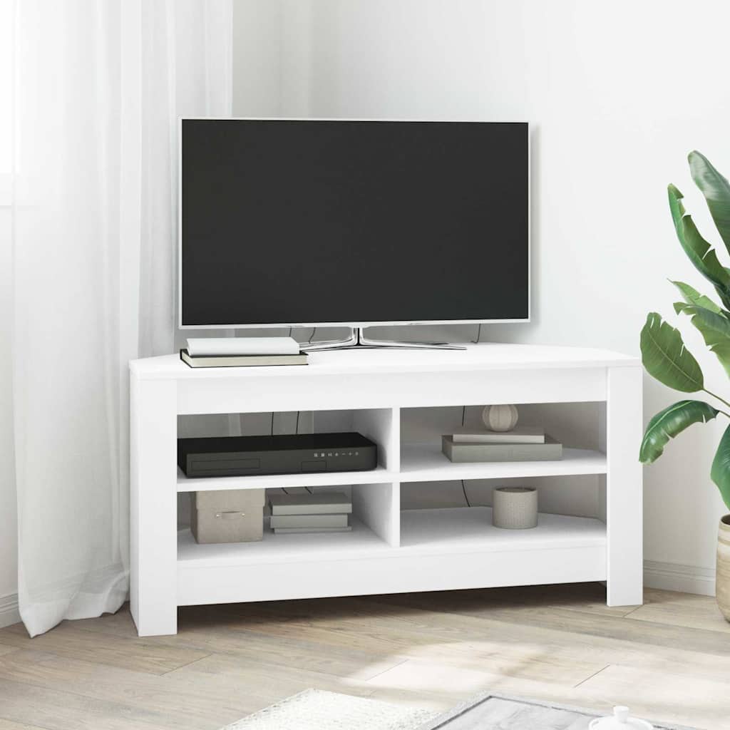 KutuskiTVormar Bijelo 102 x 40,5 x 45 cm Konstruirano drvo