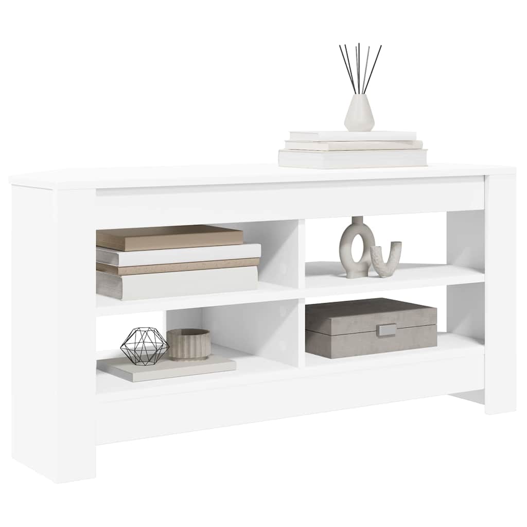 KutuskiTVormar Bijelo 102 x 40,5 x 45 cm Konstruirano drvo