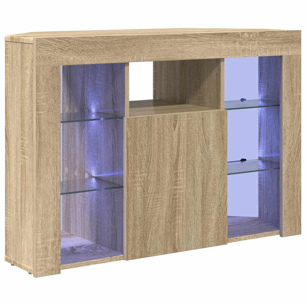 Kotni LED TV ormar Sonoma hrast 100x40x68cm Konstruirano drvo