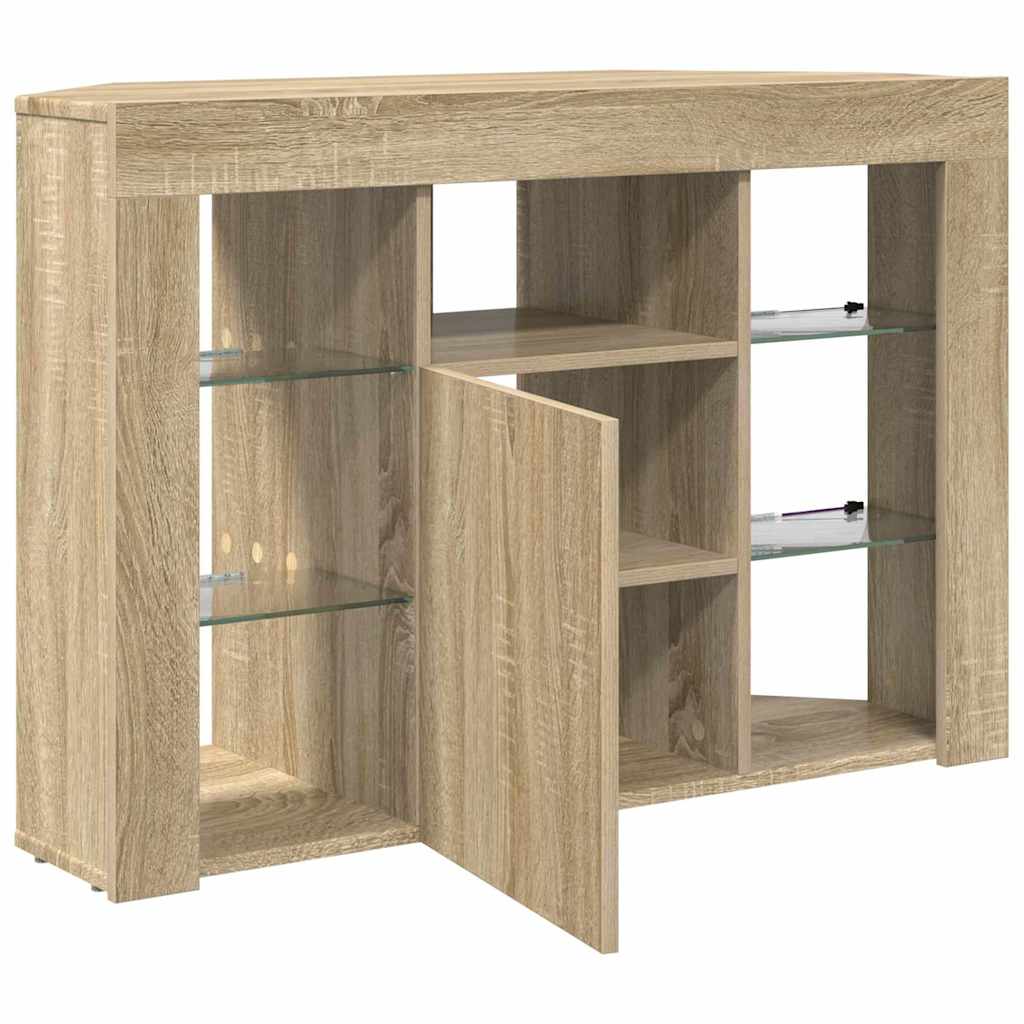 Kotni LED TV ormar Sonoma hrast 100x40x68cm Konstruirano drvo