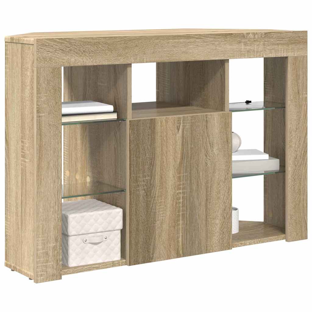Kotni LED TV ormar Sonoma hrast 100x40x68cm Konstruirano drvo