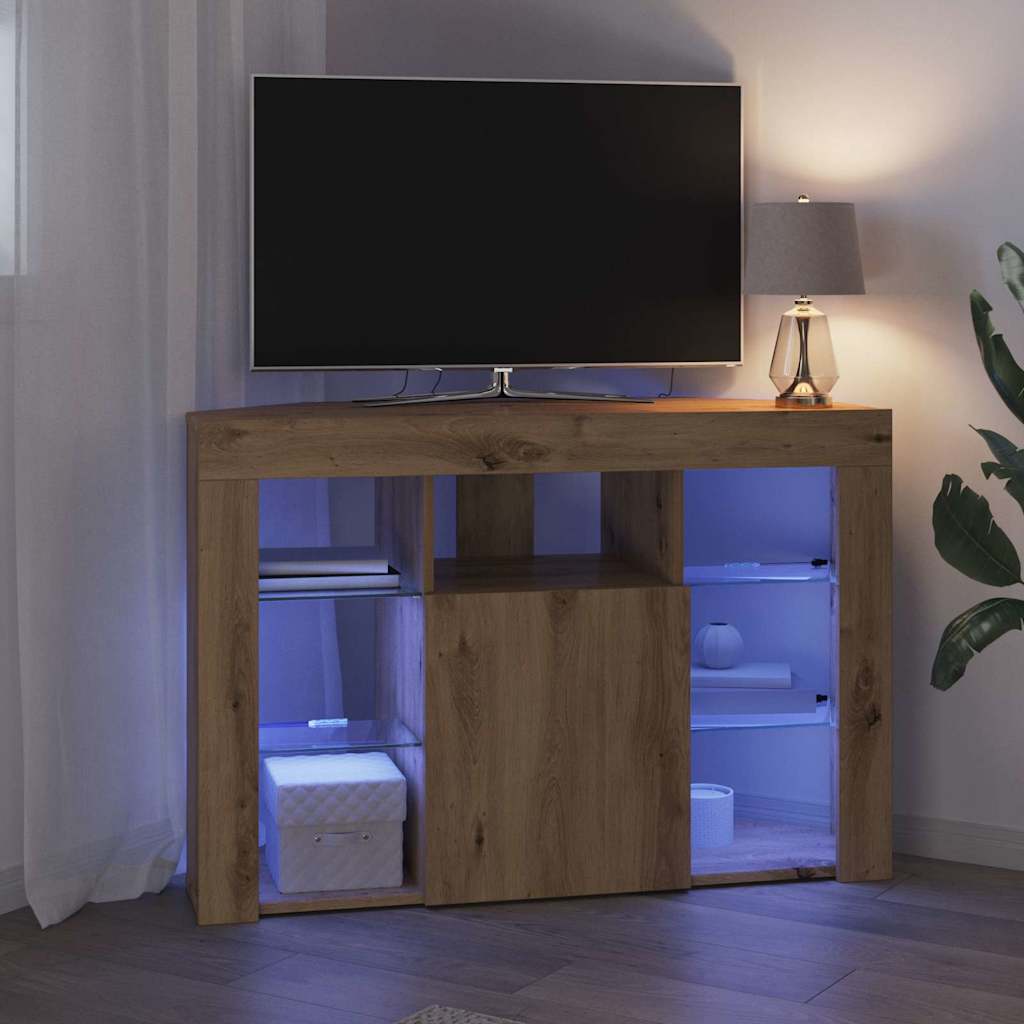 Kotni LED TV ormar 100x40x68cm Umjetnički hrast