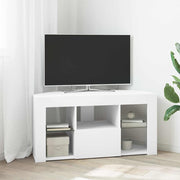 Kotni LED TV ormar Bijelo 100 x 40 x 50 cm Konstruirano drvo