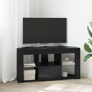 Kotni LED TV ormar Crna 100 x 40 x 50 cm Konstruirano drvo