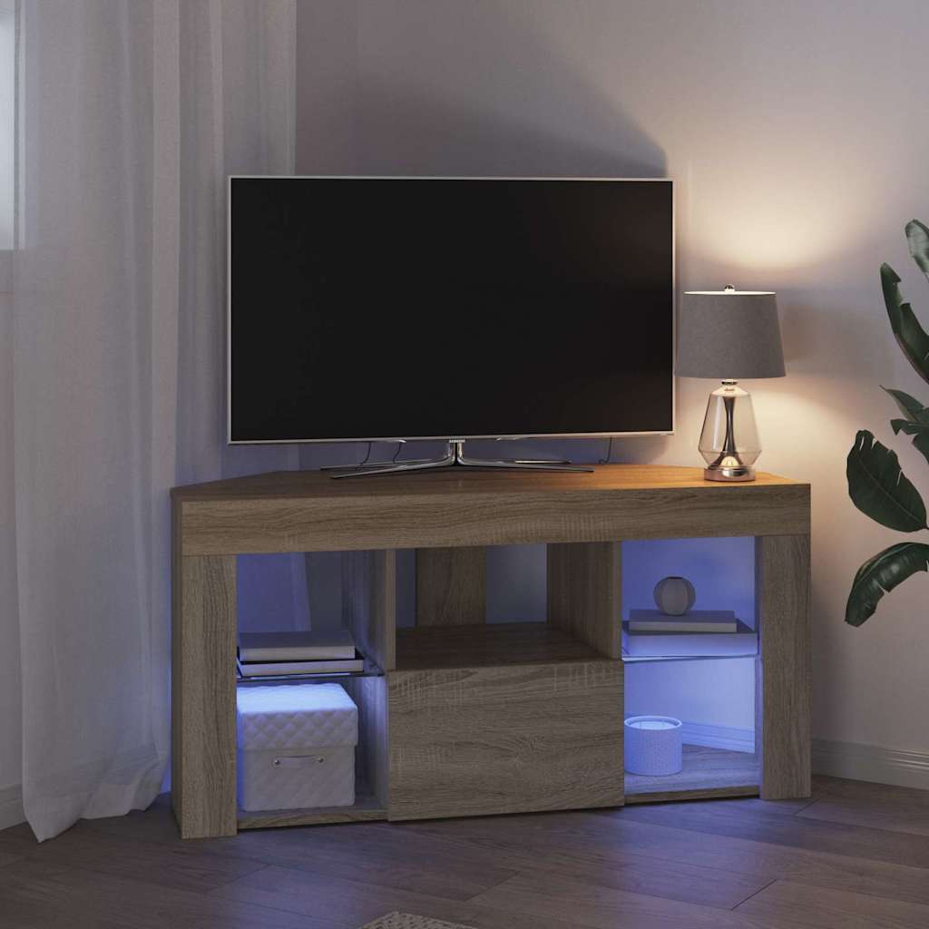 Kotni LED TV ormar Zidne Sonoma hrast 100 x 40 x 50 cm