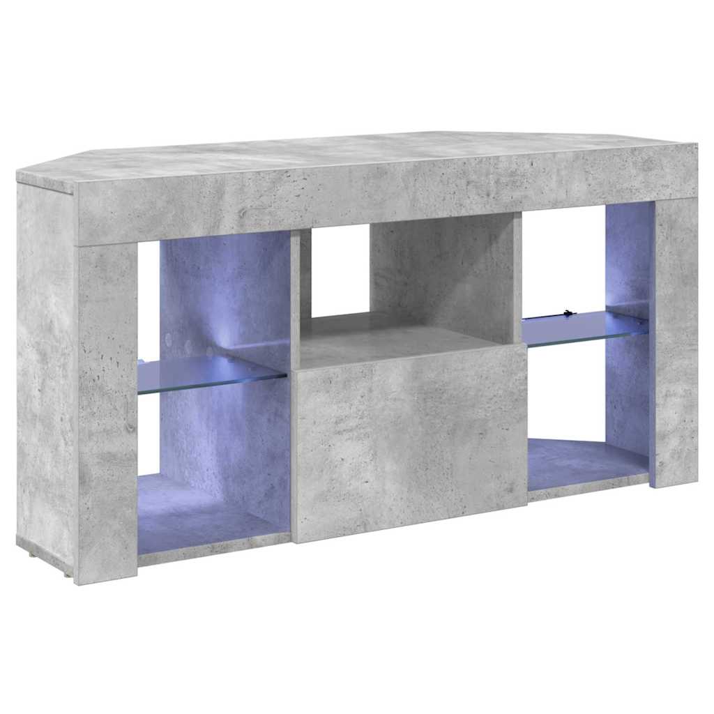 Kotni LED TV ormar 100 x 40 x 50 cm Betonski sivi