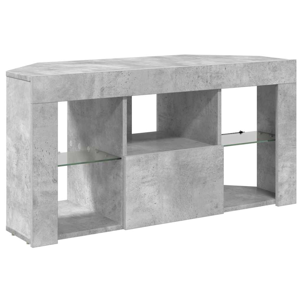 Kotni LED TV ormar 100 x 40 x 50 cm Betonski sivi