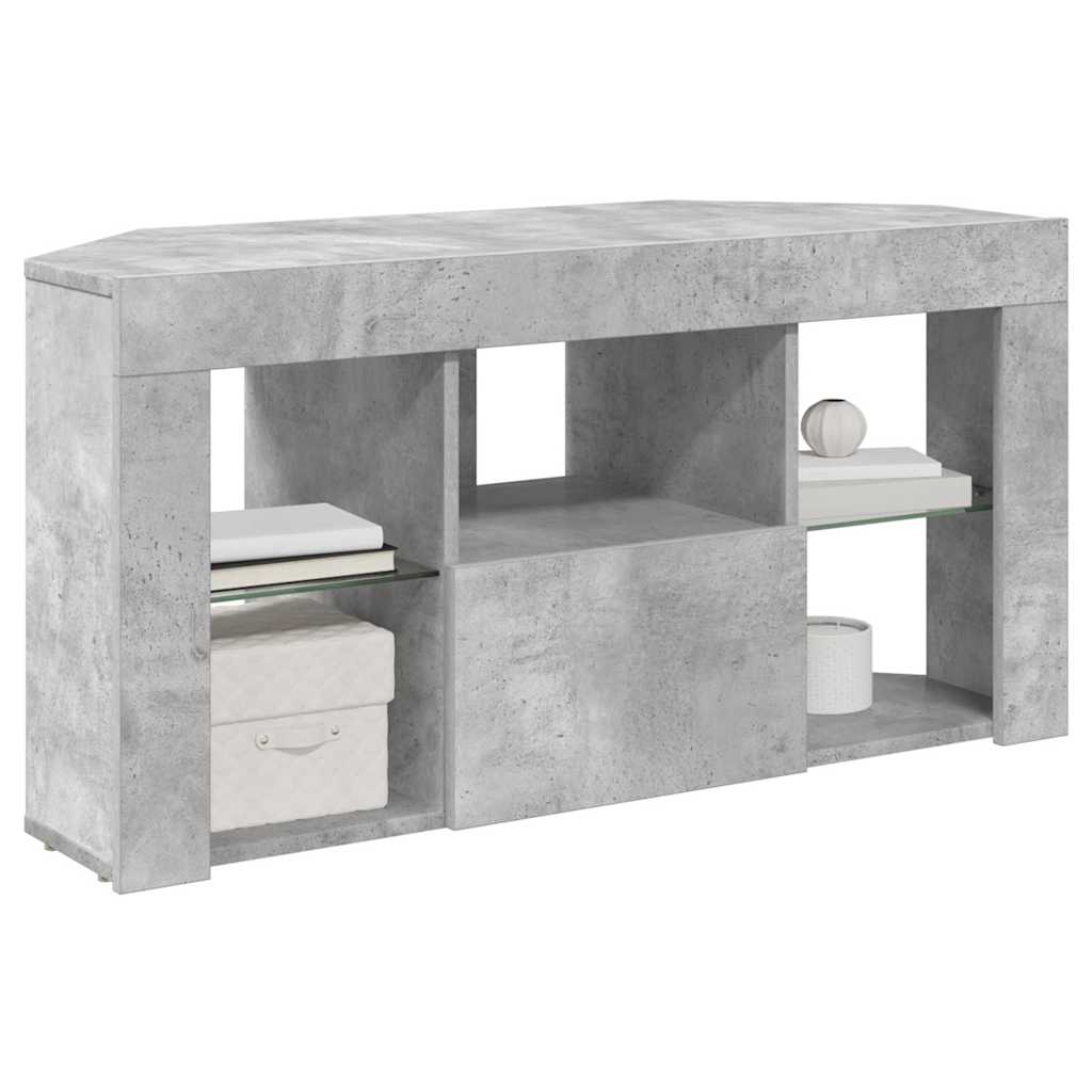 Kotni LED TV ormar 100 x 40 x 50 cm Betonski sivi