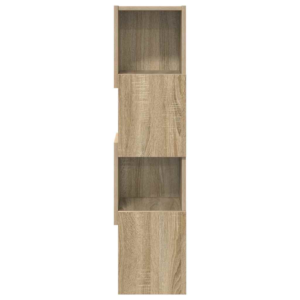 Kutni ormarić Sonoma hrast 25,5x25x102cm Konstruirano drvo