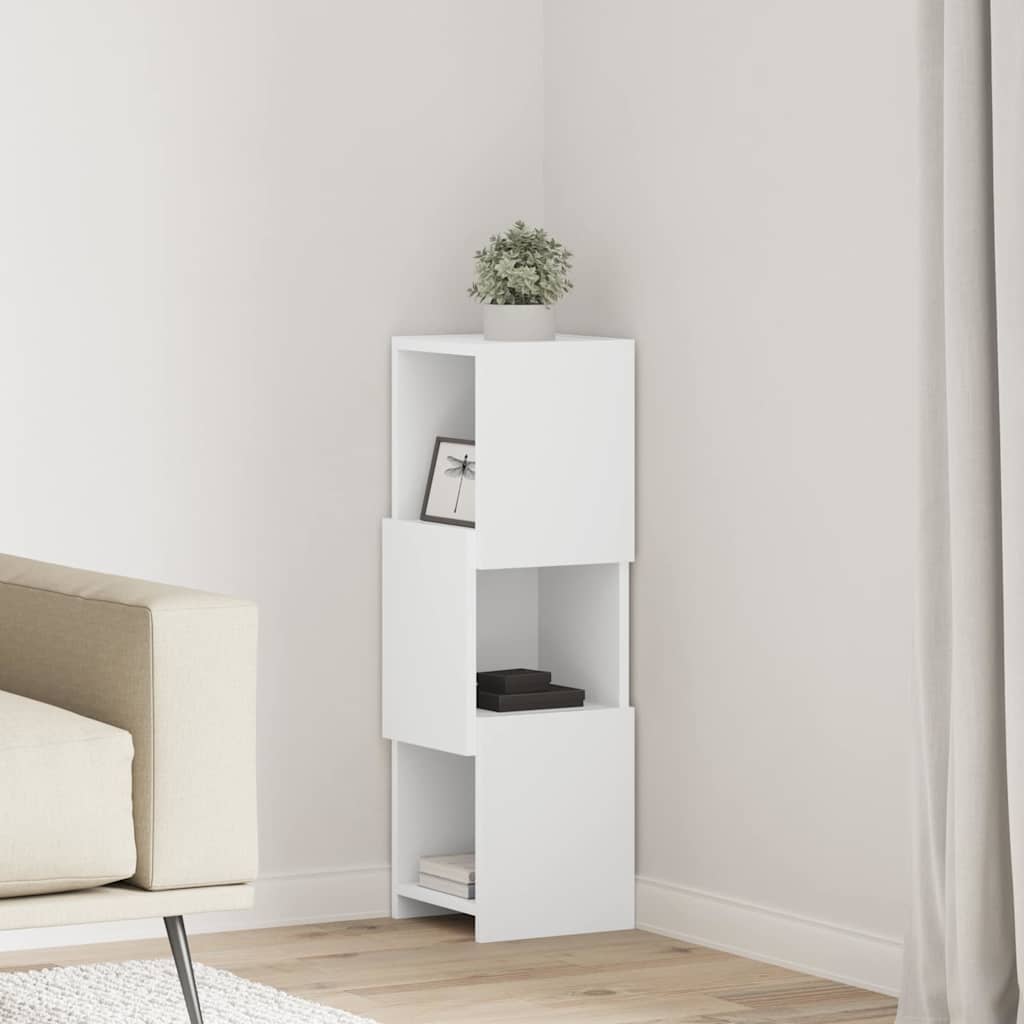 Kutni ormarić 25,5x25x80cm Konstruirano drvo