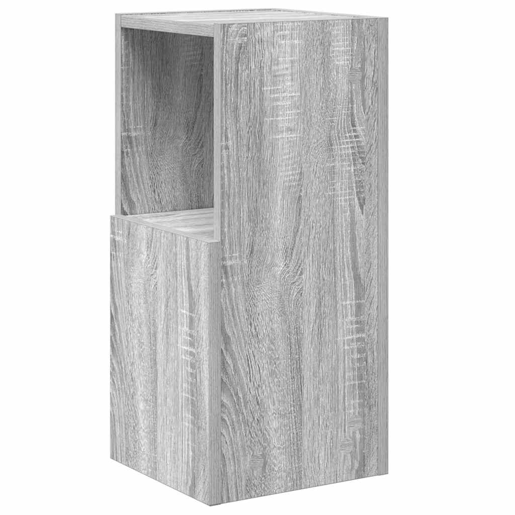 Kutni ormarić Siva Sonoma 25,5x25x55cm Konstruirano drvo