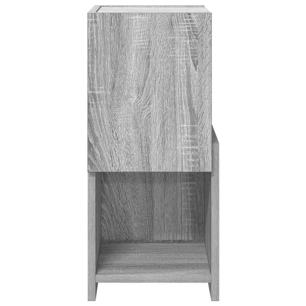 Kutni ormarić Siva Sonoma 25,5x25x55cm Konstruirano drvo