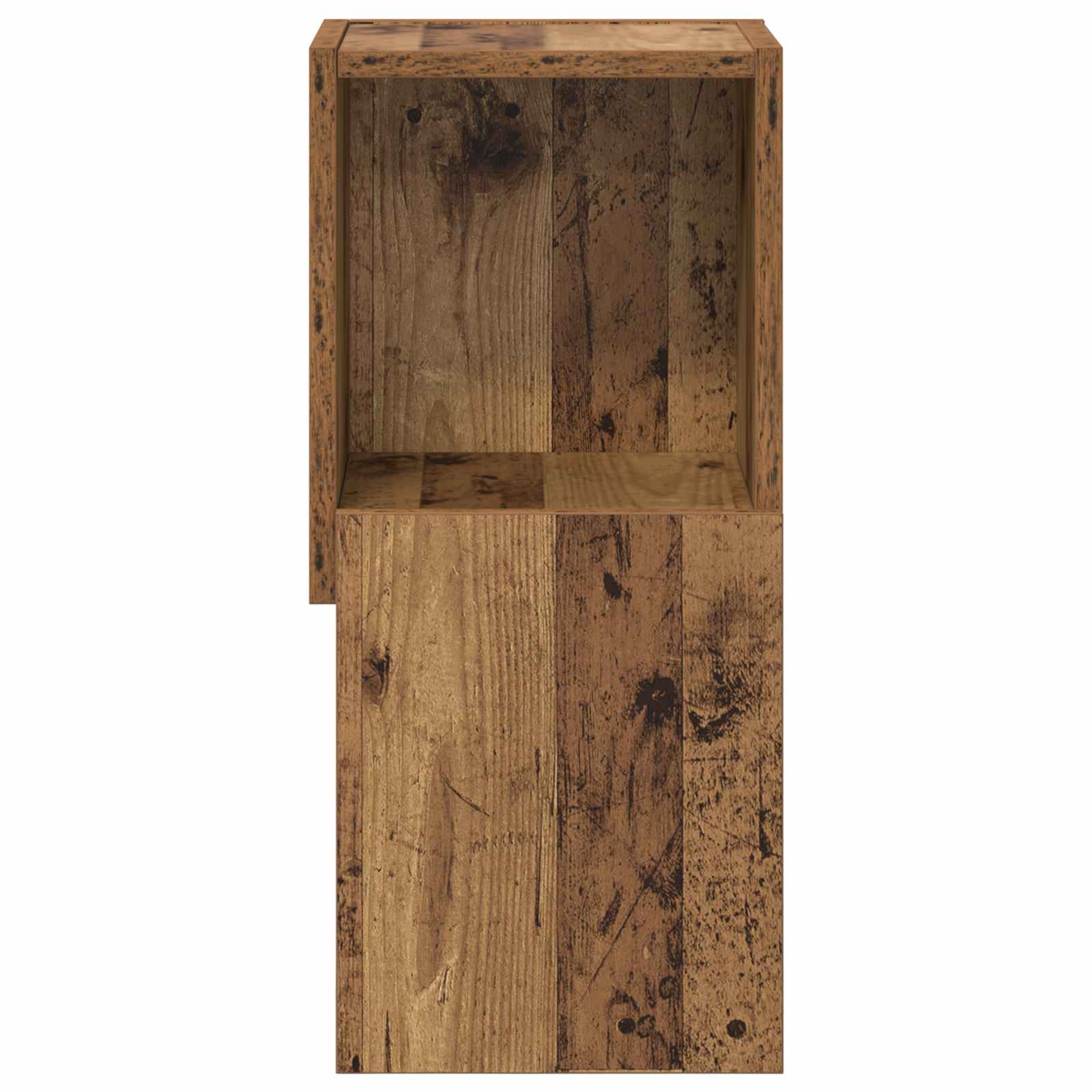 Kutni ormarić Staro drvo 25,5x25x55cm Konstruirano drvo