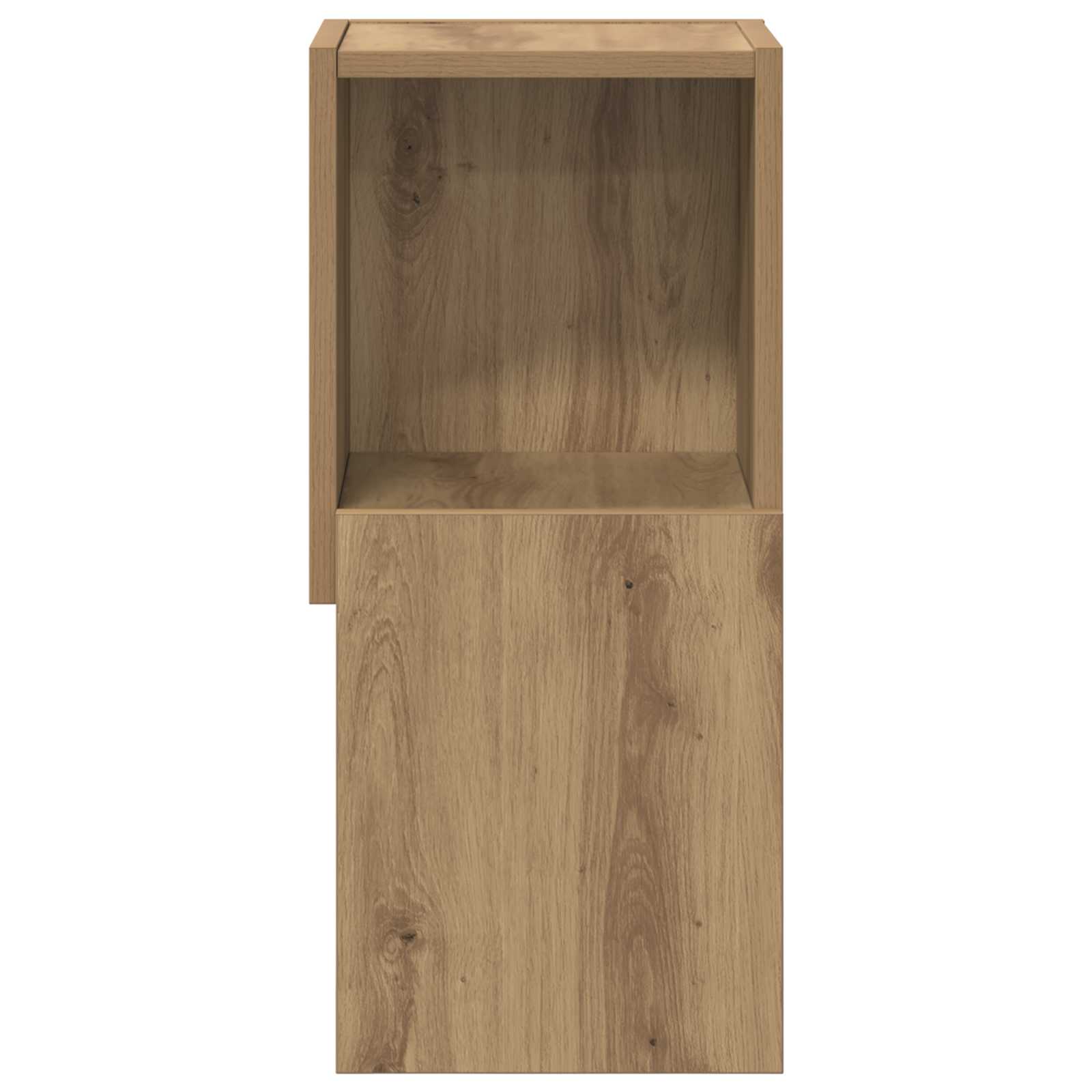 Kutni ormarić Umjetnički hrast 25,5x25x55cm Konstruirano drvo