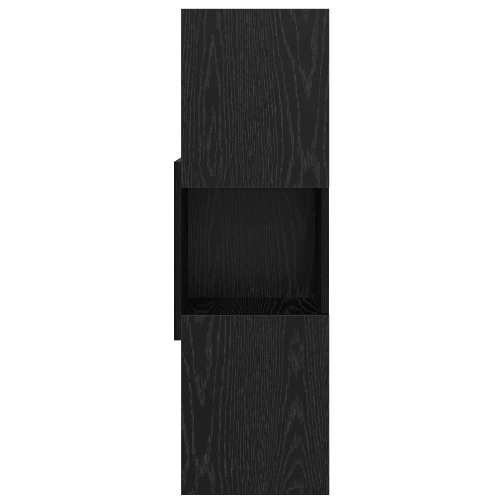 Kutni ormarić Crni hrast 30,5x30x95cm Konstruirano drvo