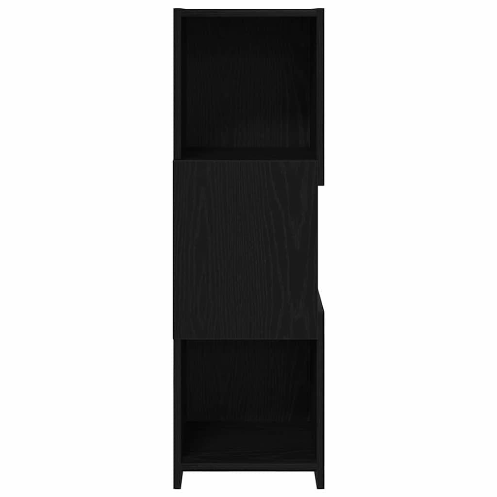 Kutni ormarić Crni hrast 30,5x30x95cm Konstruirano drvo