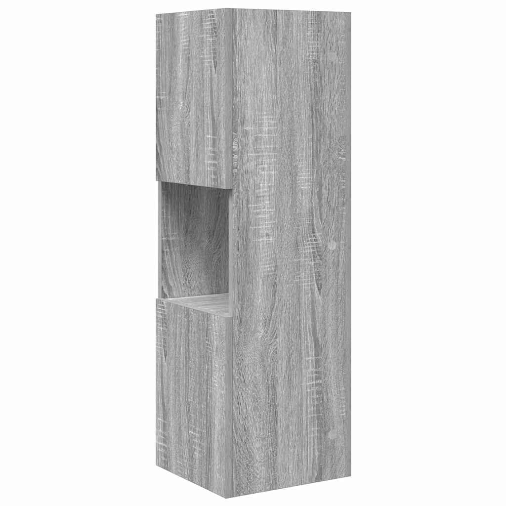 Kutni ormarić Siva Sonoma 30,5x30x95cm Konstruirano drvo
