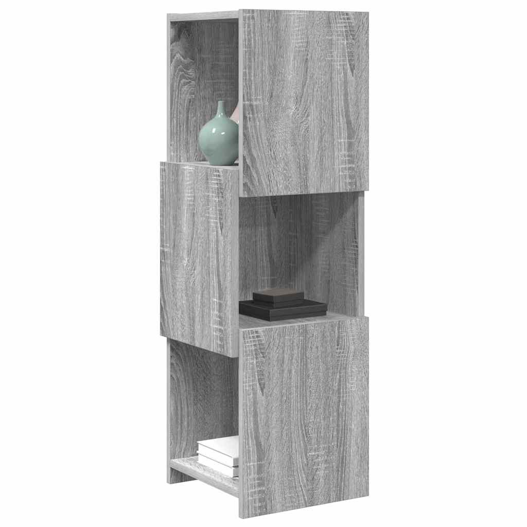Kutni ormarić Siva Sonoma 30,5x30x95cm Konstruirano drvo