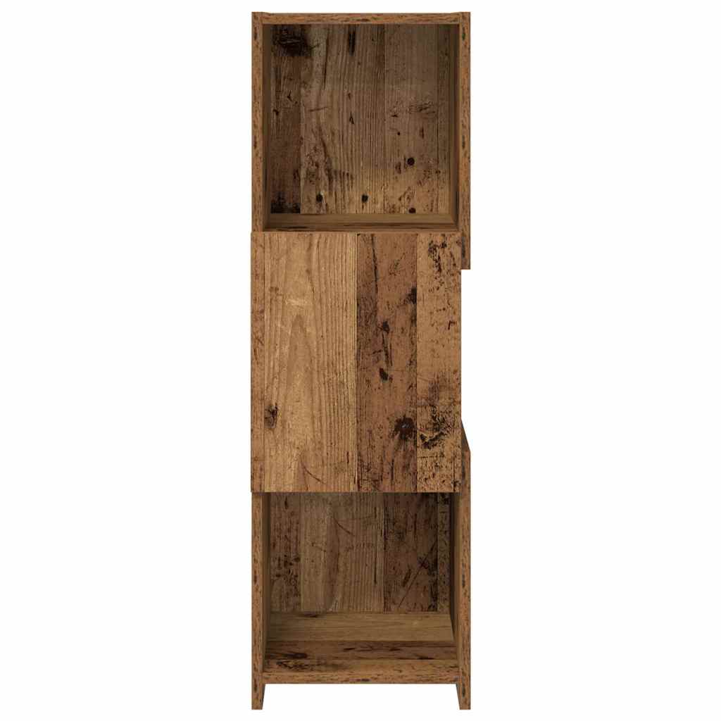 Kutni ormarić Staro drvo 30,5x30x95cm Konstruirano drvo