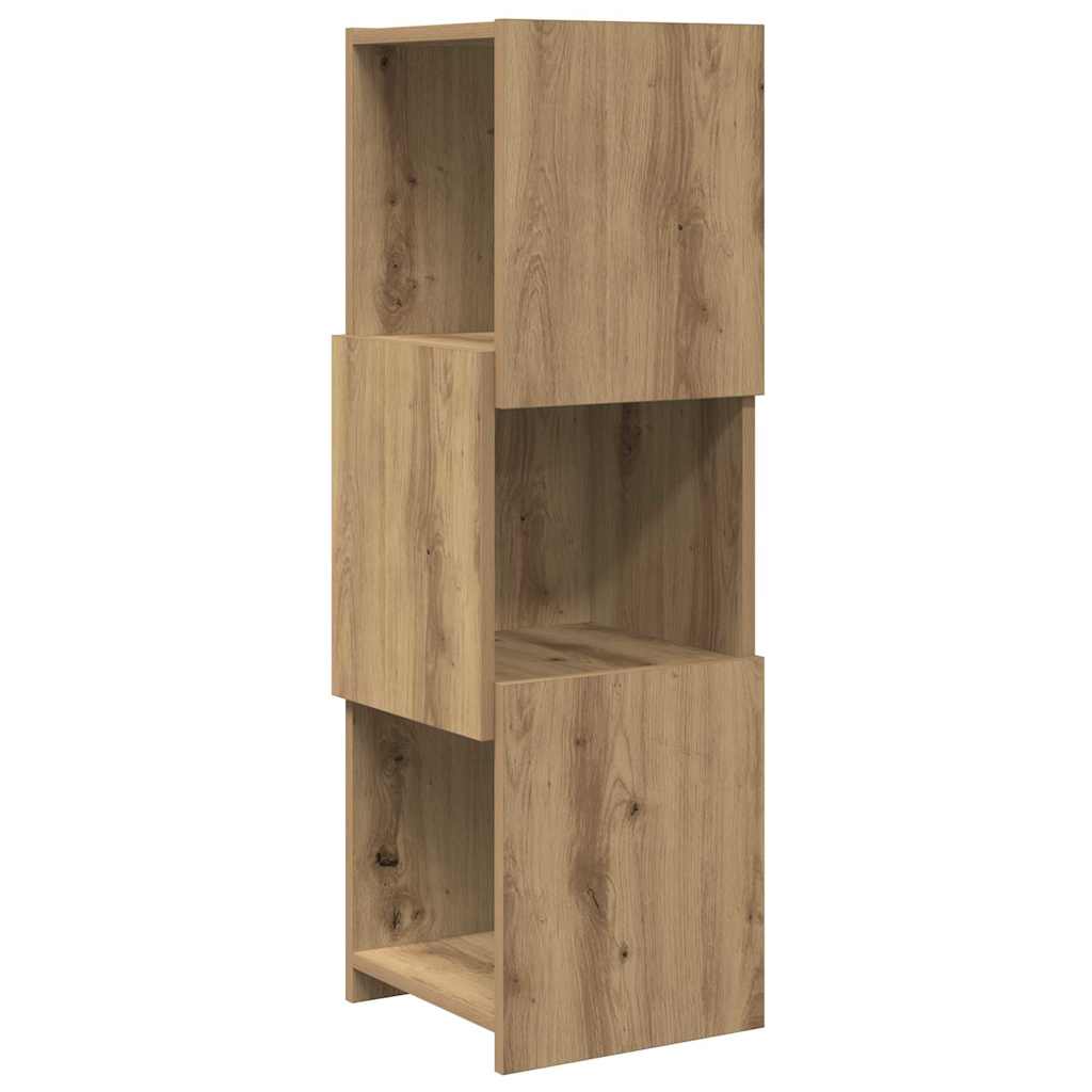 Kutni ormarić Umjetnički hrast 30,5x30x95cm Konstruirano drvo