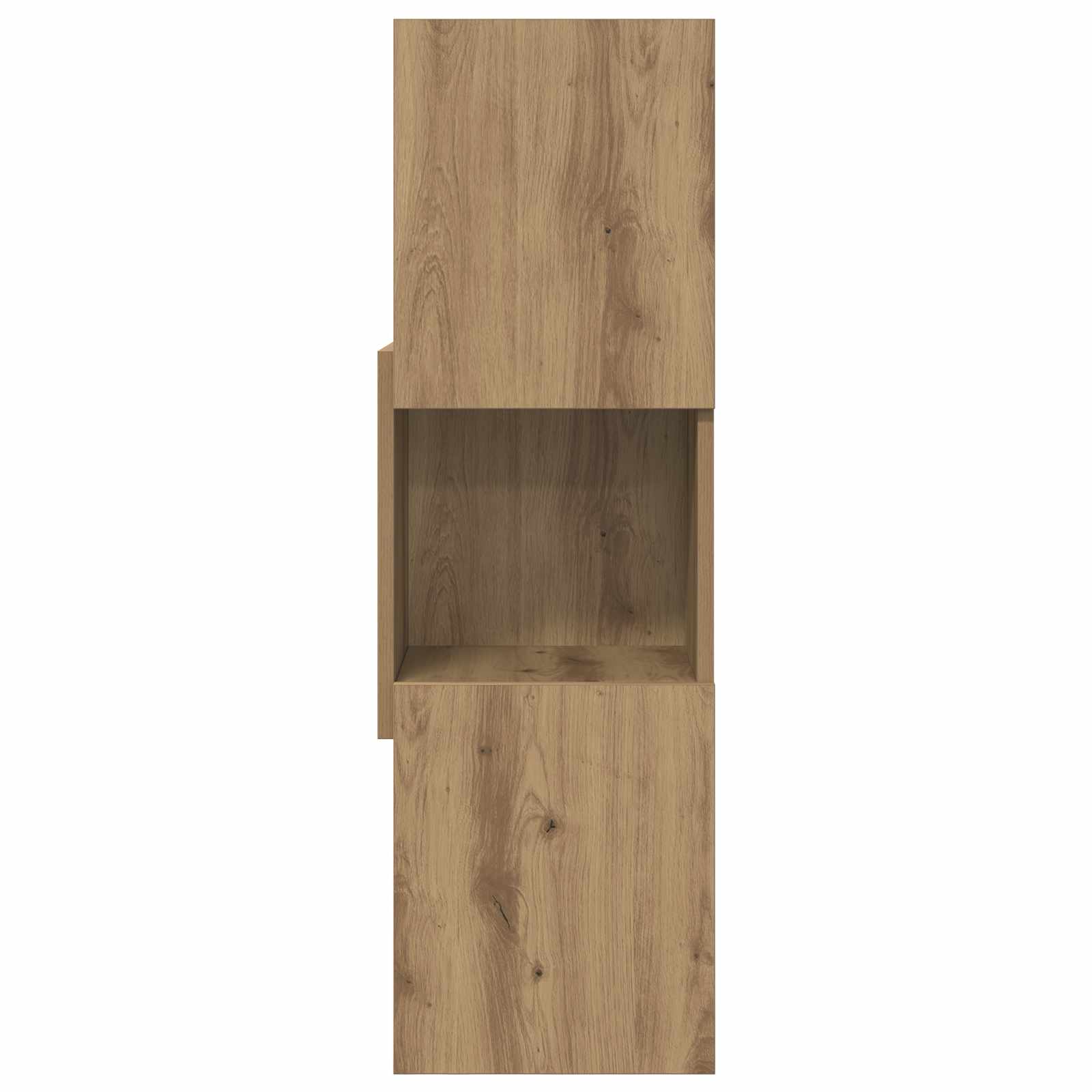 Kutni ormarić Umjetnički hrast 30,5x30x95cm Konstruirano drvo