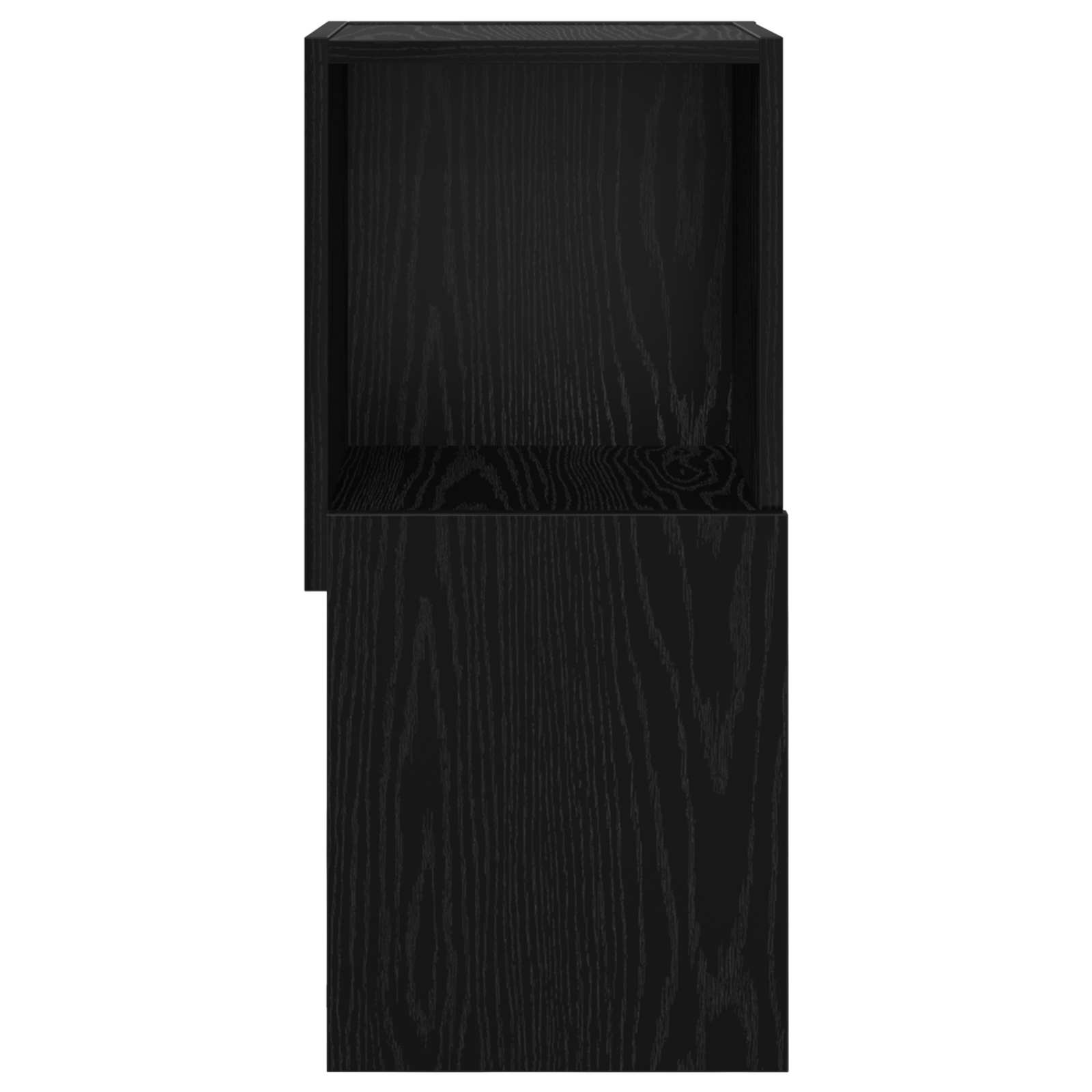 Kutni ormarić Crni hrast 30,5x30x65cm Konstruirano drvo