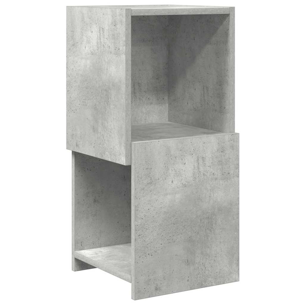 Kutni ormarić Betonski sivi 30,5x30x65cm Konstruirano drvo