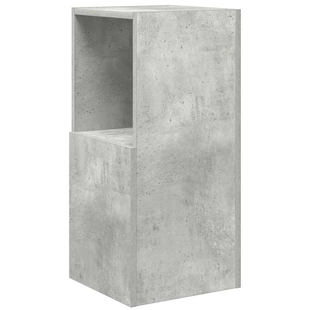 Kutni ormarić Betonski sivi 30,5x30x65cm Konstruirano drvo