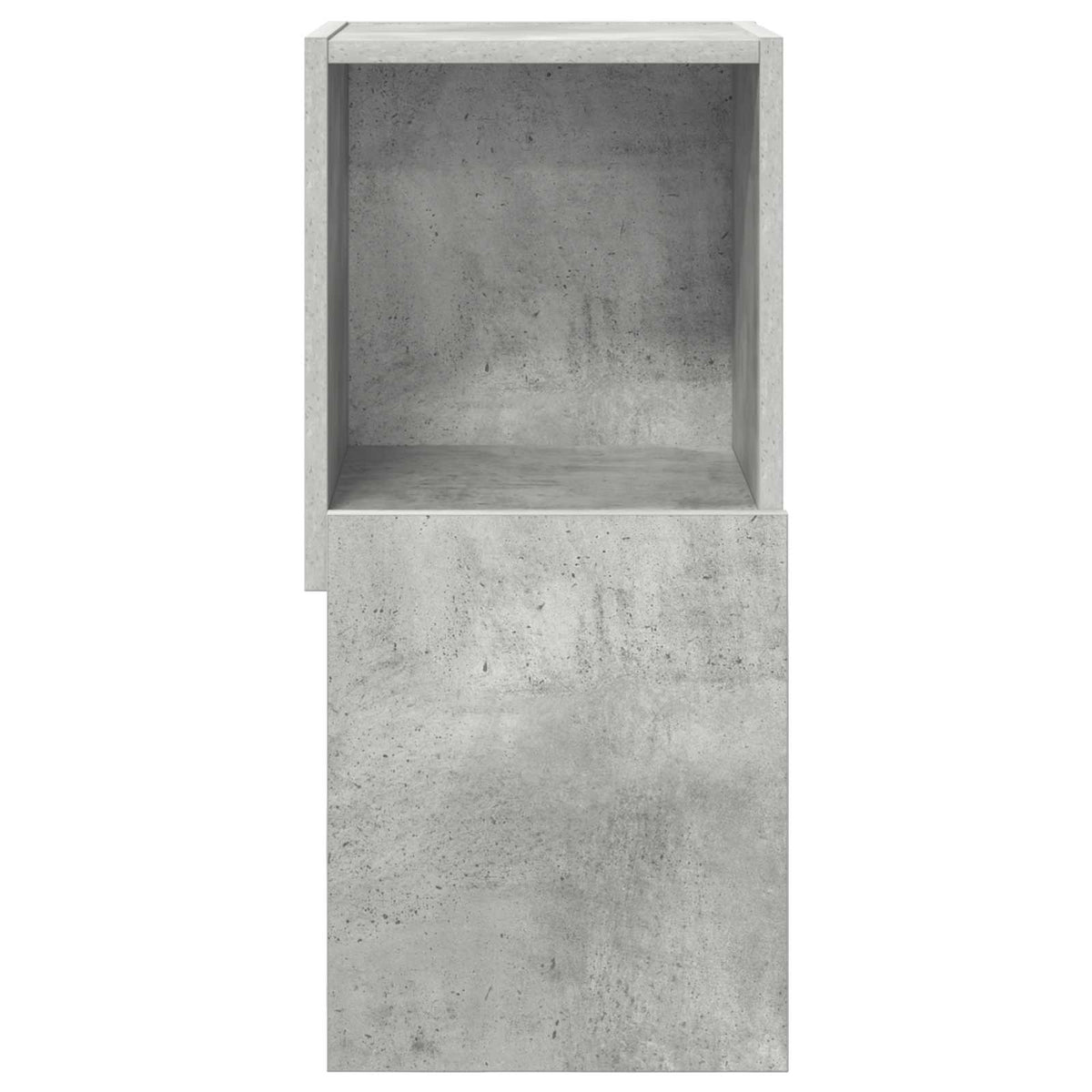 Kutni ormarić Betonski sivi 30,5x30x65cm Konstruirano drvo