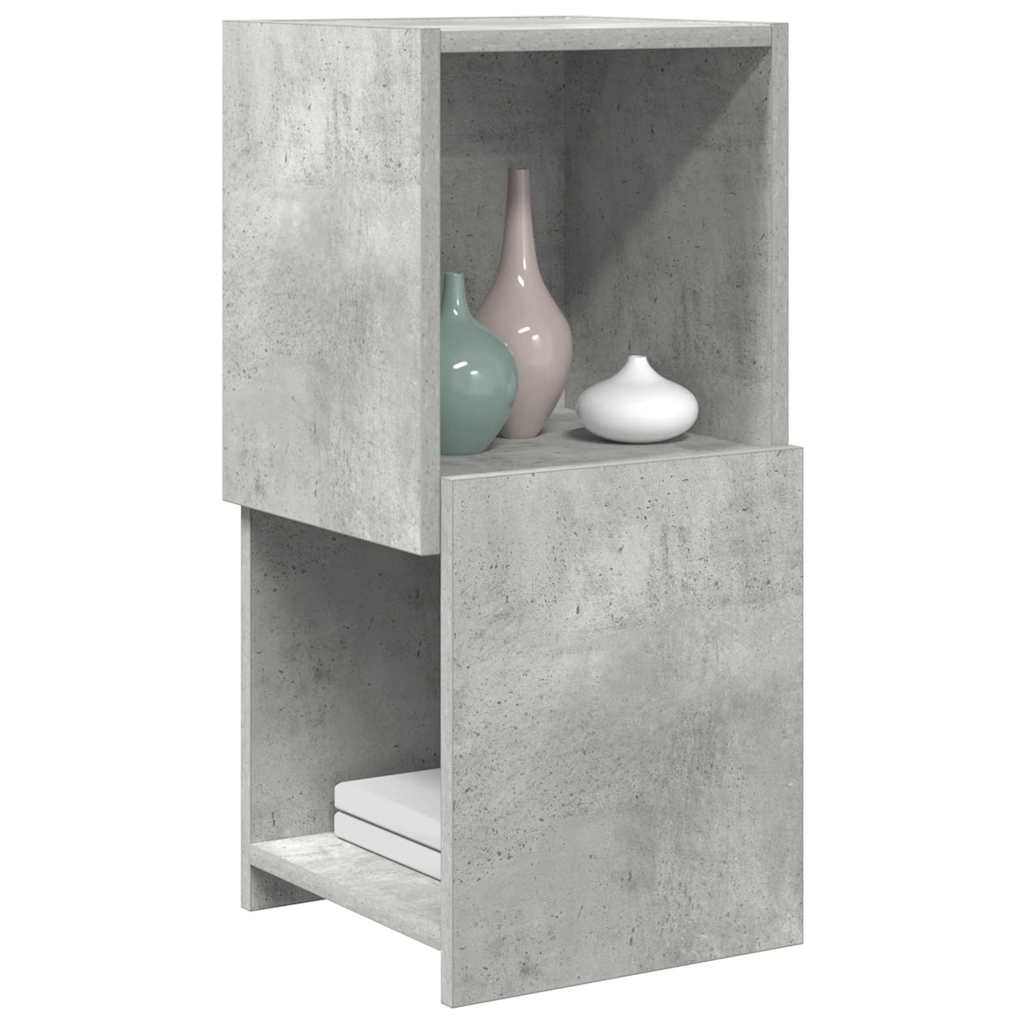 Kutni ormarić Betonski sivi 30,5x30x65cm Konstruirano drvo