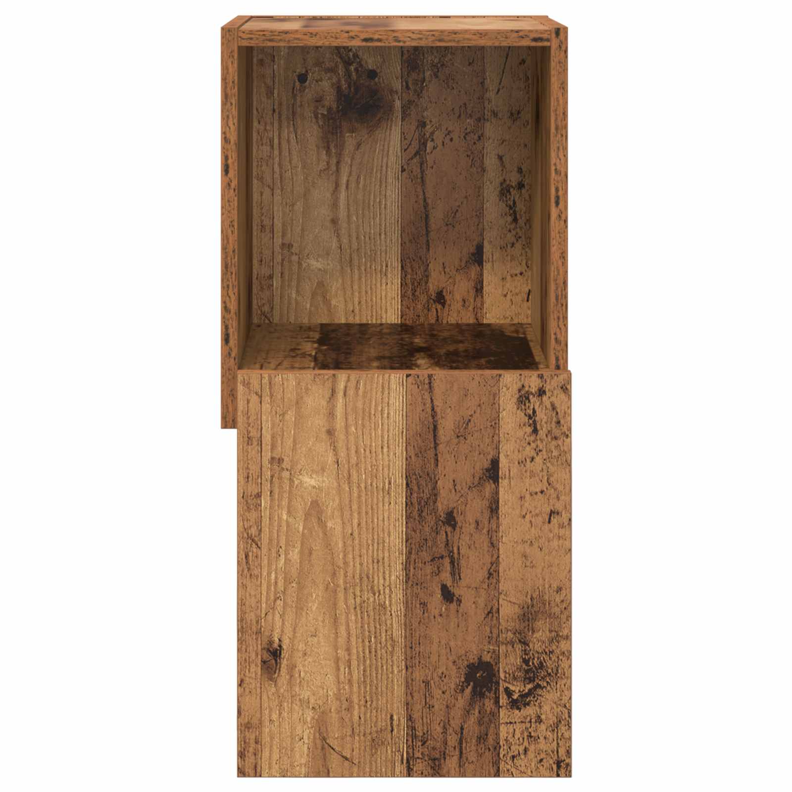 Kutni ormarić Staro drvo 30,5x30x65cm Konstruirano drvo
