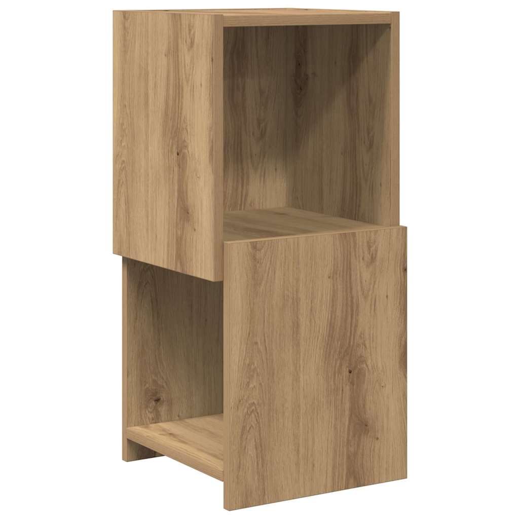 Kutni ormarić Umjetnički hrast 30,5x30x65cm Konstruirano drvo