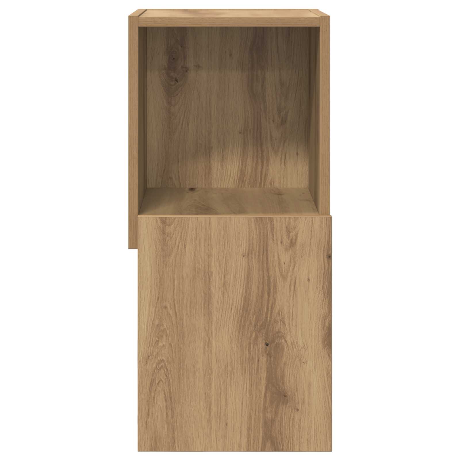 Kutni ormarić Umjetnički hrast 30,5x30x65cm Konstruirano drvo