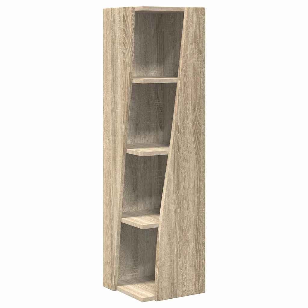 Kutni ormarić Sonoma hrast 27,5x27x102cm Konstruirano drvo