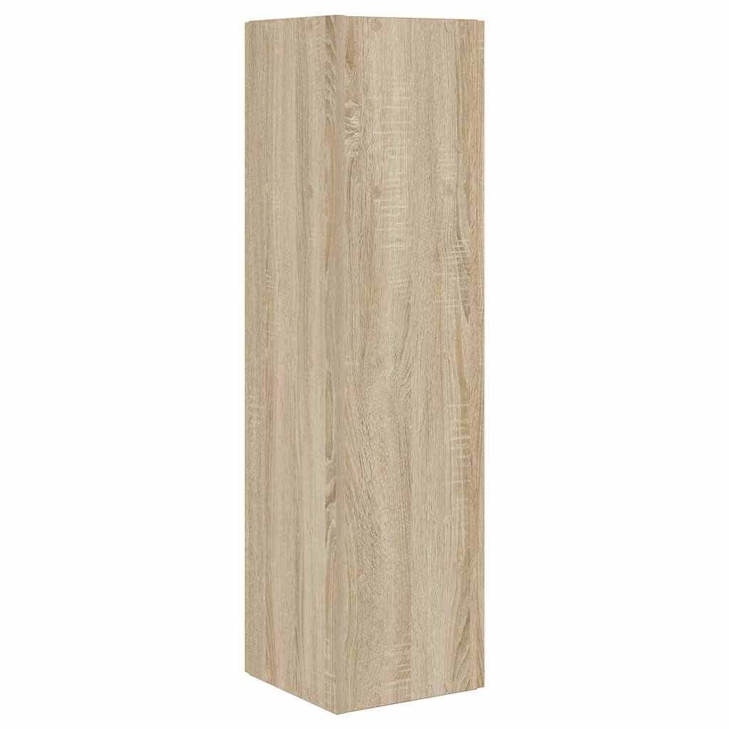Kutni ormarić Sonoma hrast 27,5x27x102cm Konstruirano drvo