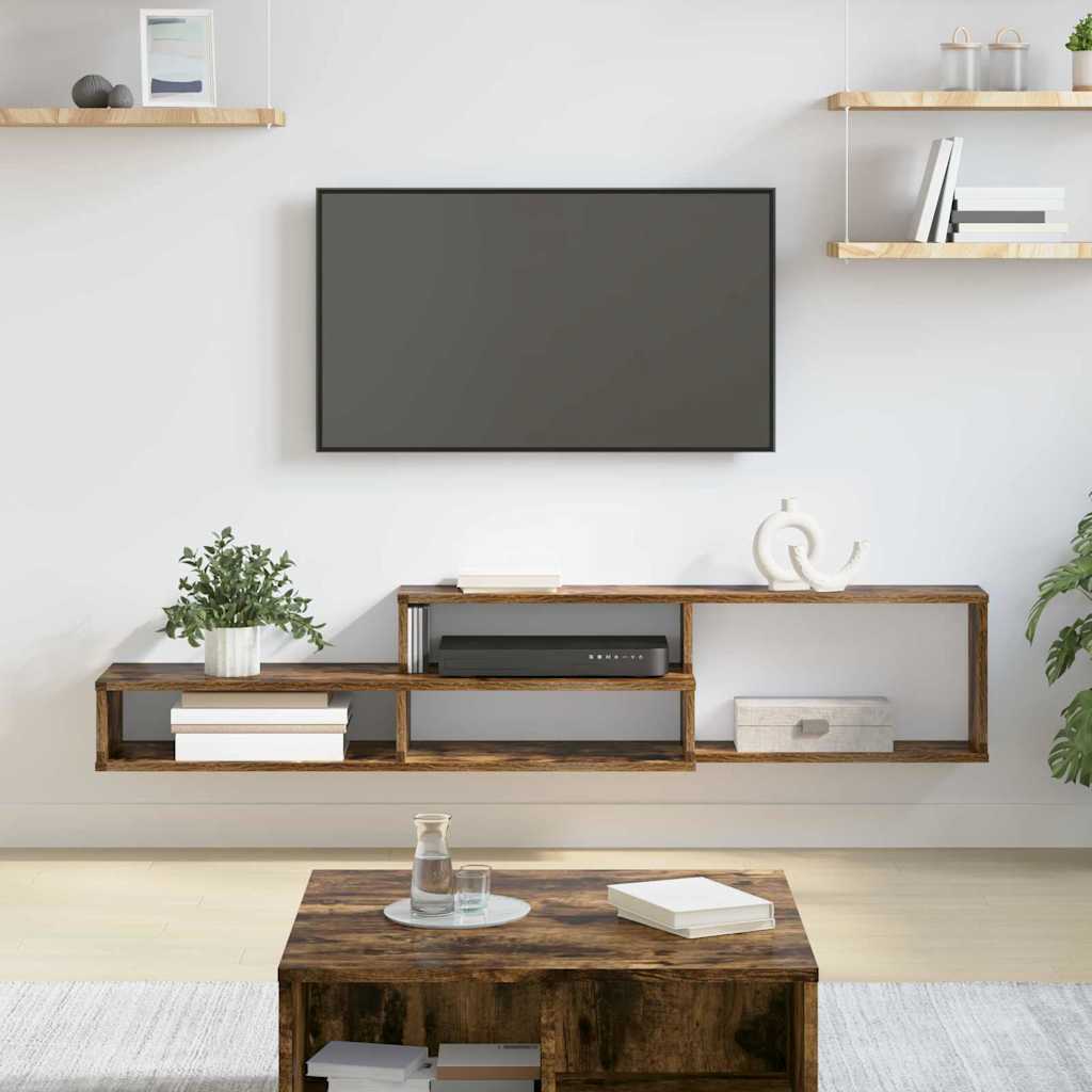 ZidniTVstalak 150x25x28,5cm Konstruirano drvo