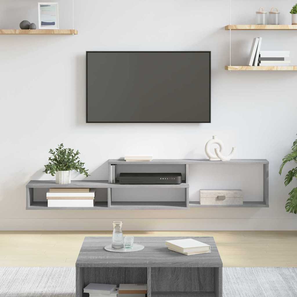 ZidniTVstalak 150x25x28,5cm Konstruirano drvo