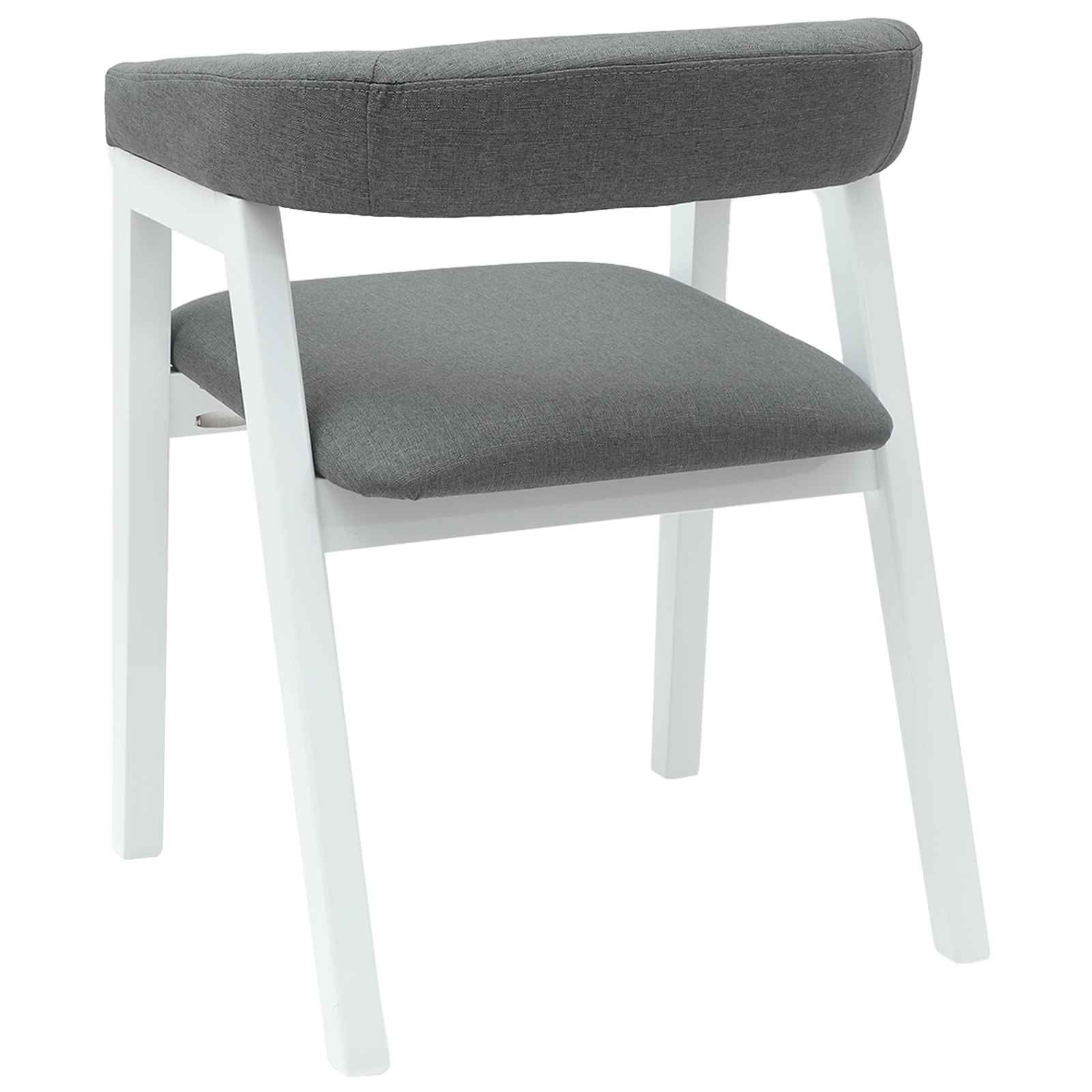 Trpezarijske stolice 2 pcs Bijelo 54 x 57 x 73 cm