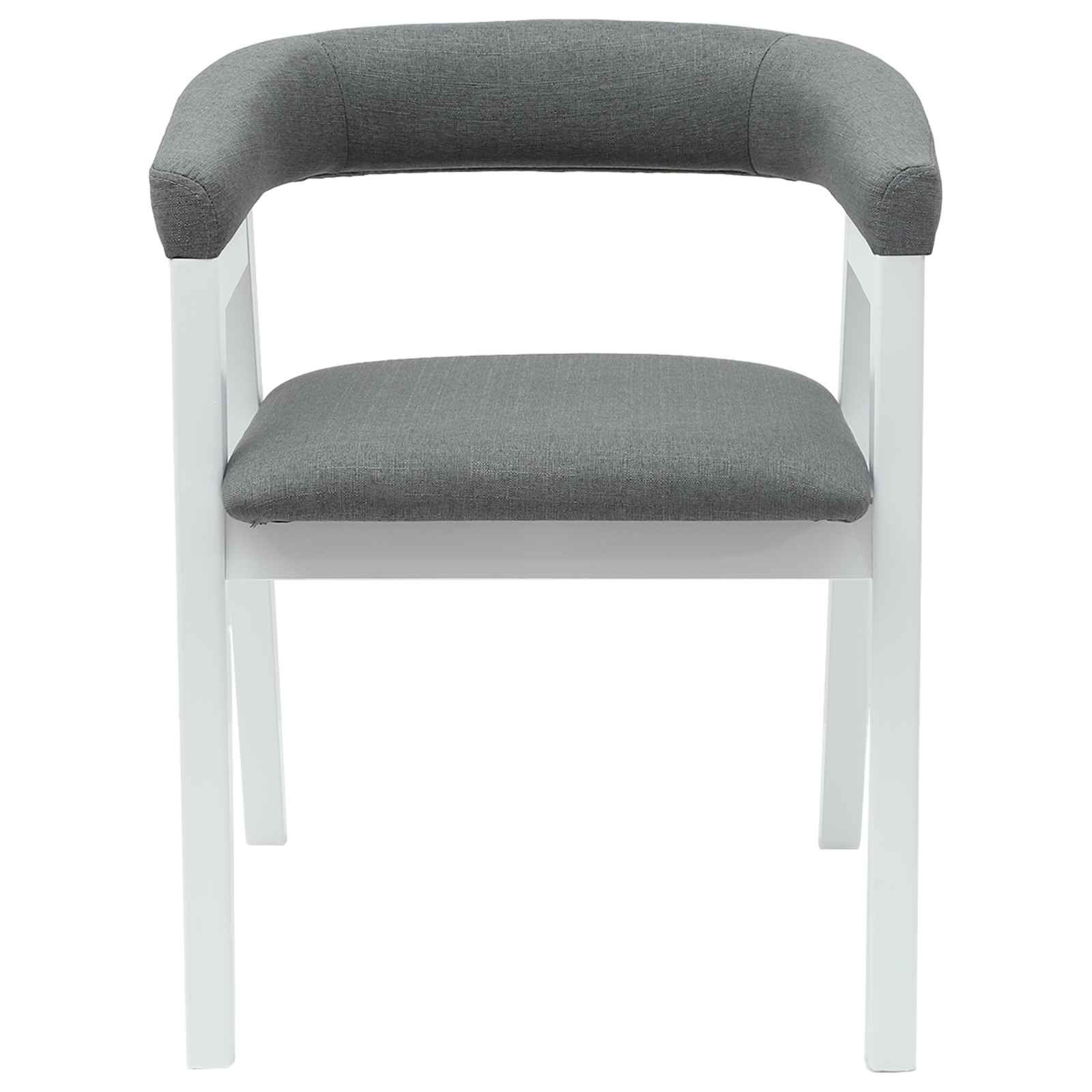 Trpezarijske stolice 2 pcs Bijelo 54 x 57 x 73 cm