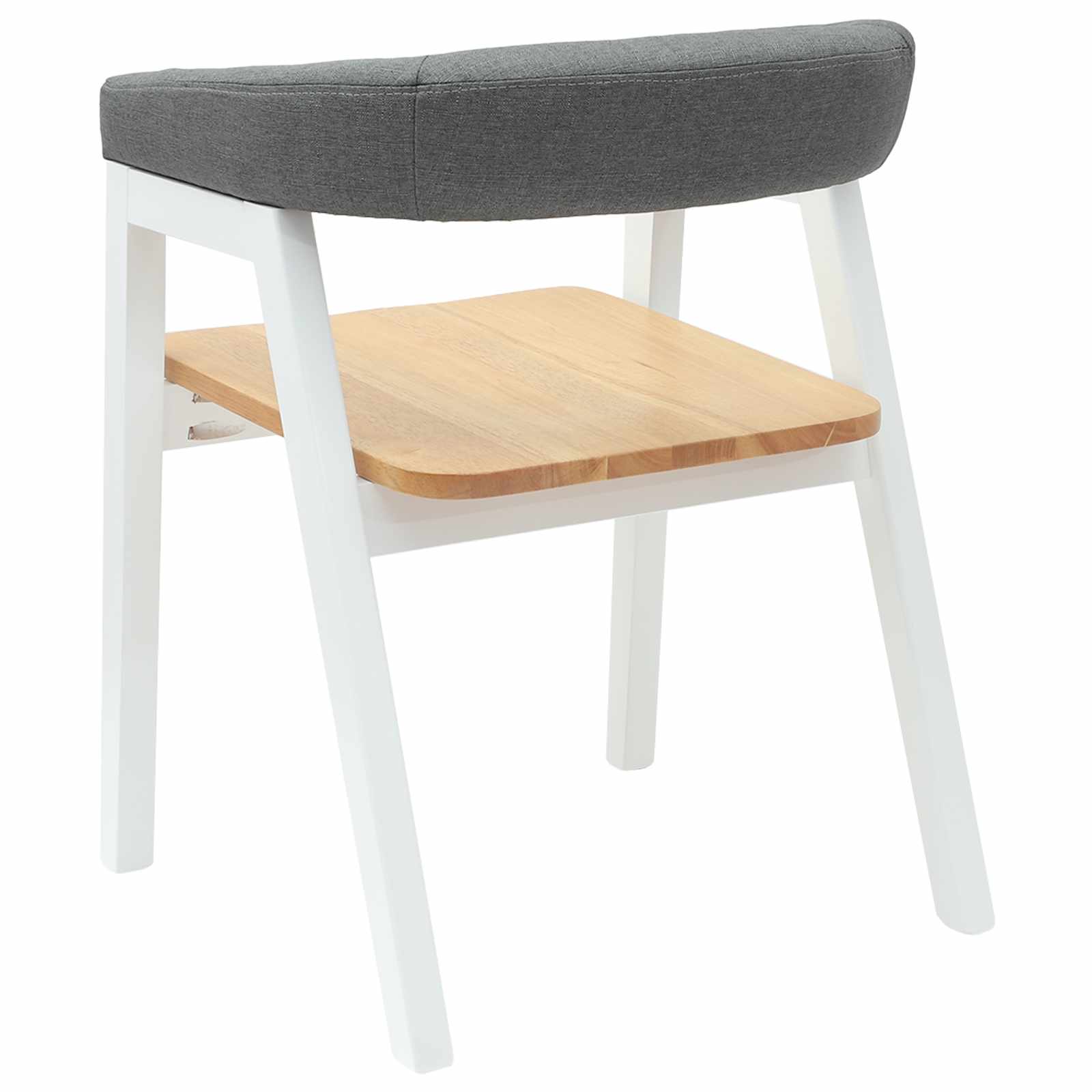 Trpezarijske stolice 2 pcs Bijelo 54 x 57 x 73 cm