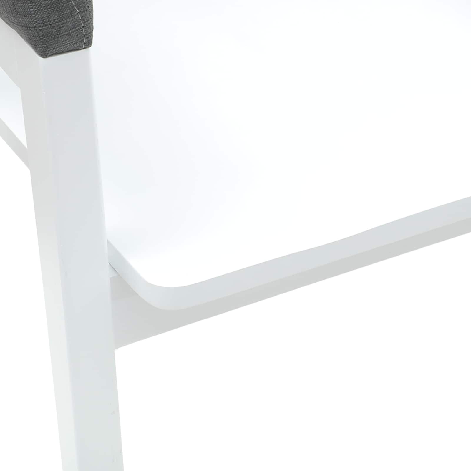 Trpezarijske stolice 2 pcs Bijelo 54 x 57 x 73 cm