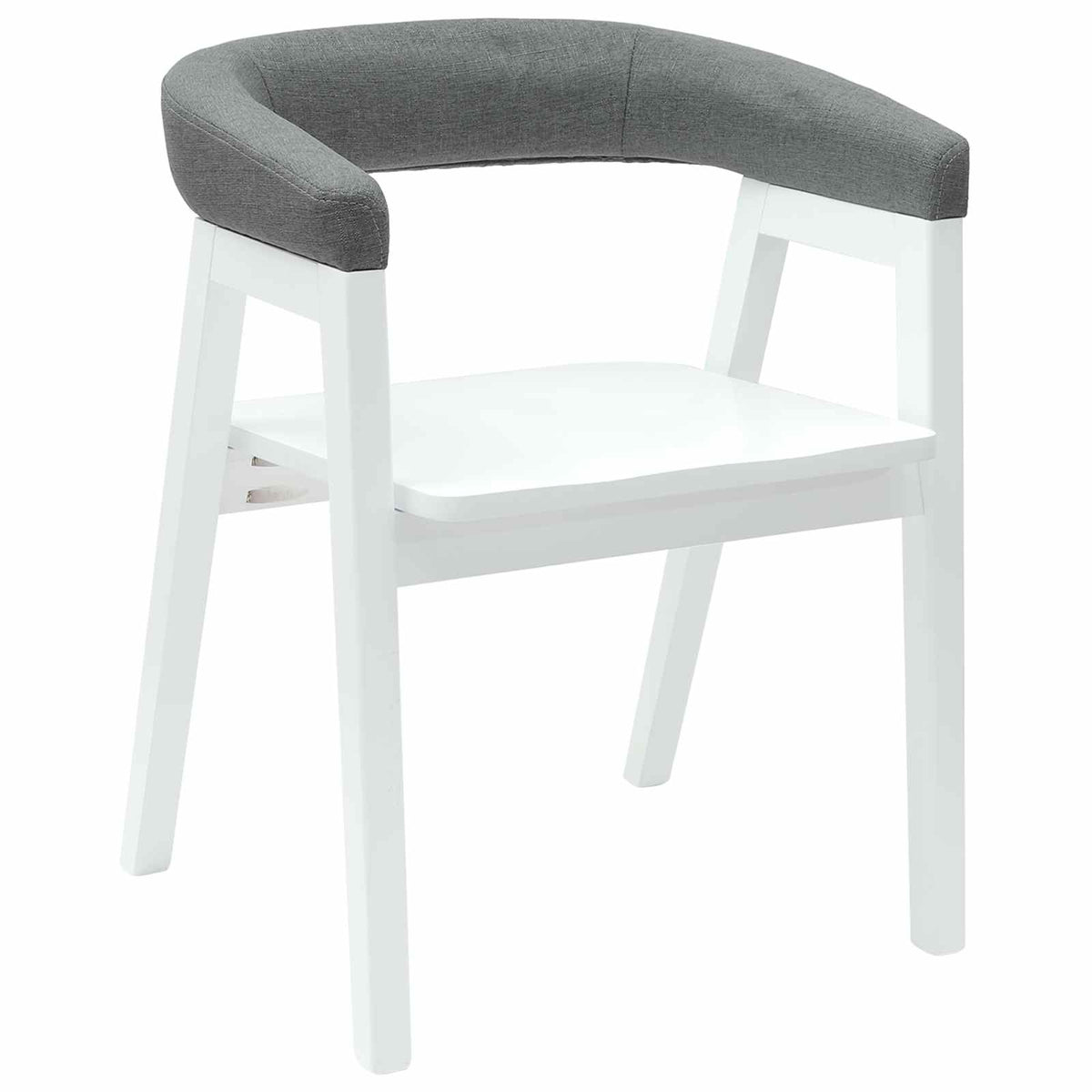 Trpezarijske stolice 2 pcs Bijelo 54 x 57 x 73 cm