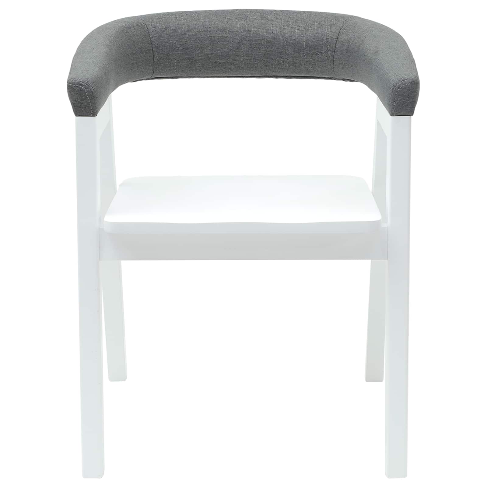 Trpezarijske stolice 2 pcs Bijelo 54 x 57 x 73 cm